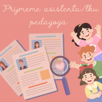 Hledáme do našeho týmu asistenta/ asistentku pedagoga  Hledáme do našeho týmu asistenta/ asistentku pedagoga